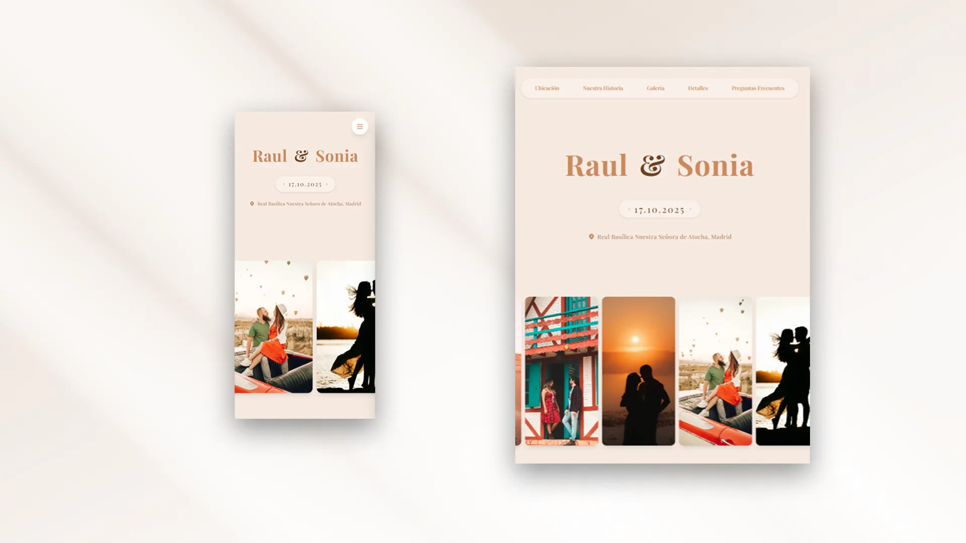 radiance — mobile view